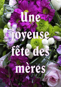 Un bouquet floral pour maman &eacute;clatant